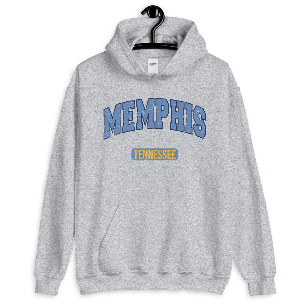 Grunge Memphis Tennessee Unisex Hoodie Grunge Memphis Tennessee Unisex Hoodie