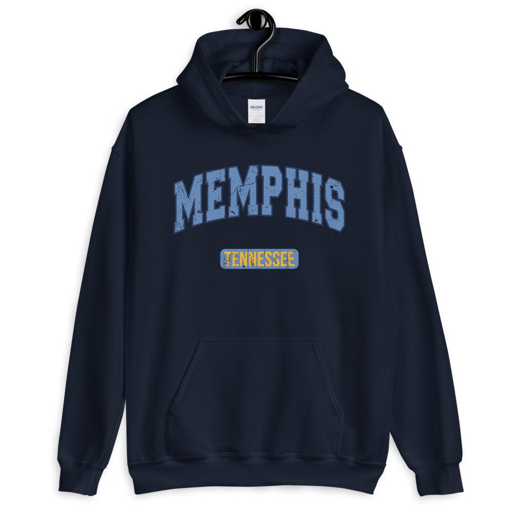 Grunge Memphis Tennessee Unisex Hoodie Grunge Memphis Tennessee Unisex Hoodie