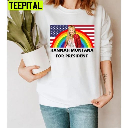 Hannah Montana For President Unisex T-Shirt