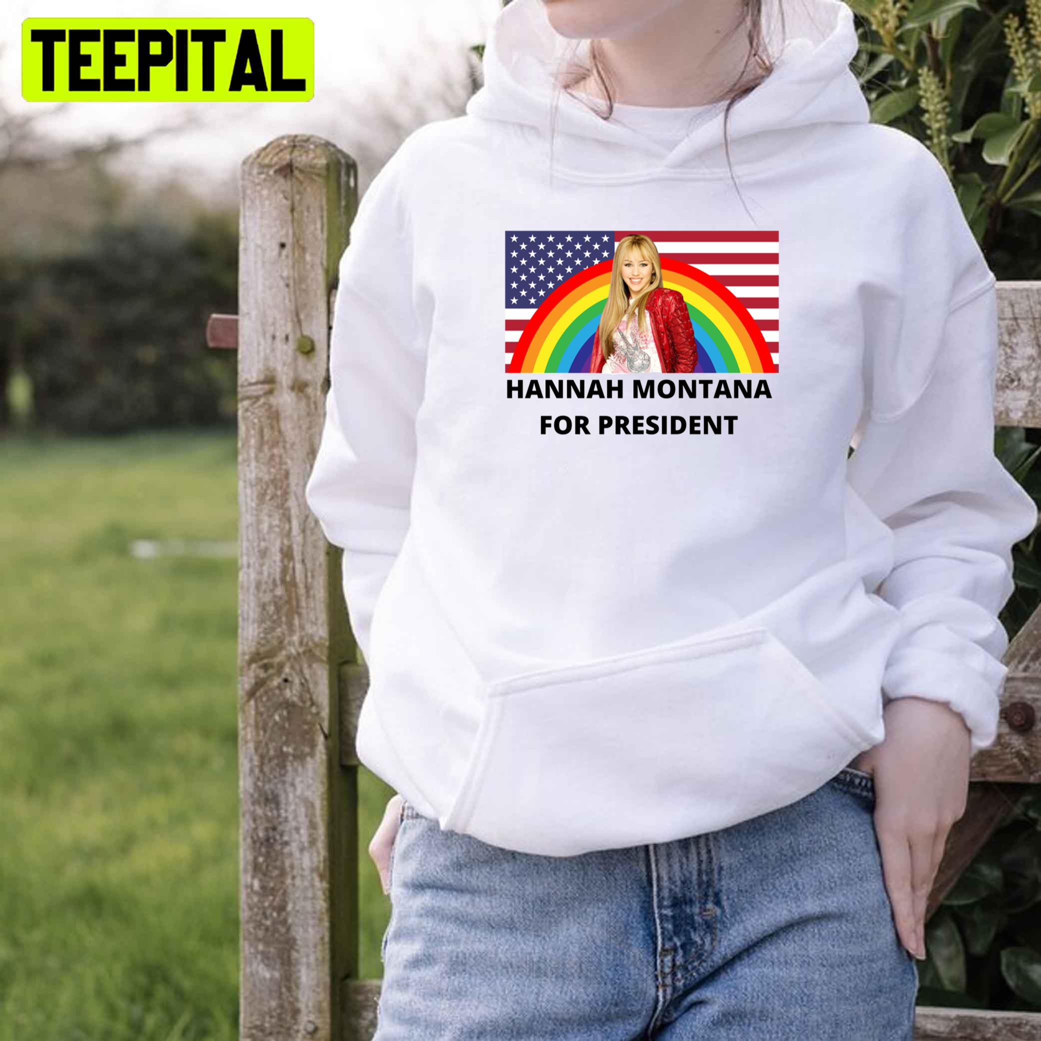 Hannah Montana For President Unisex T-Shirt Hannah Montana For President Unisex T-Shirt