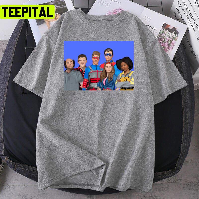 Henry Danger Squad Digital Drawing Unisex T-Shirt Henry Danger Squad Digital Drawing Unisex T-Shirt
