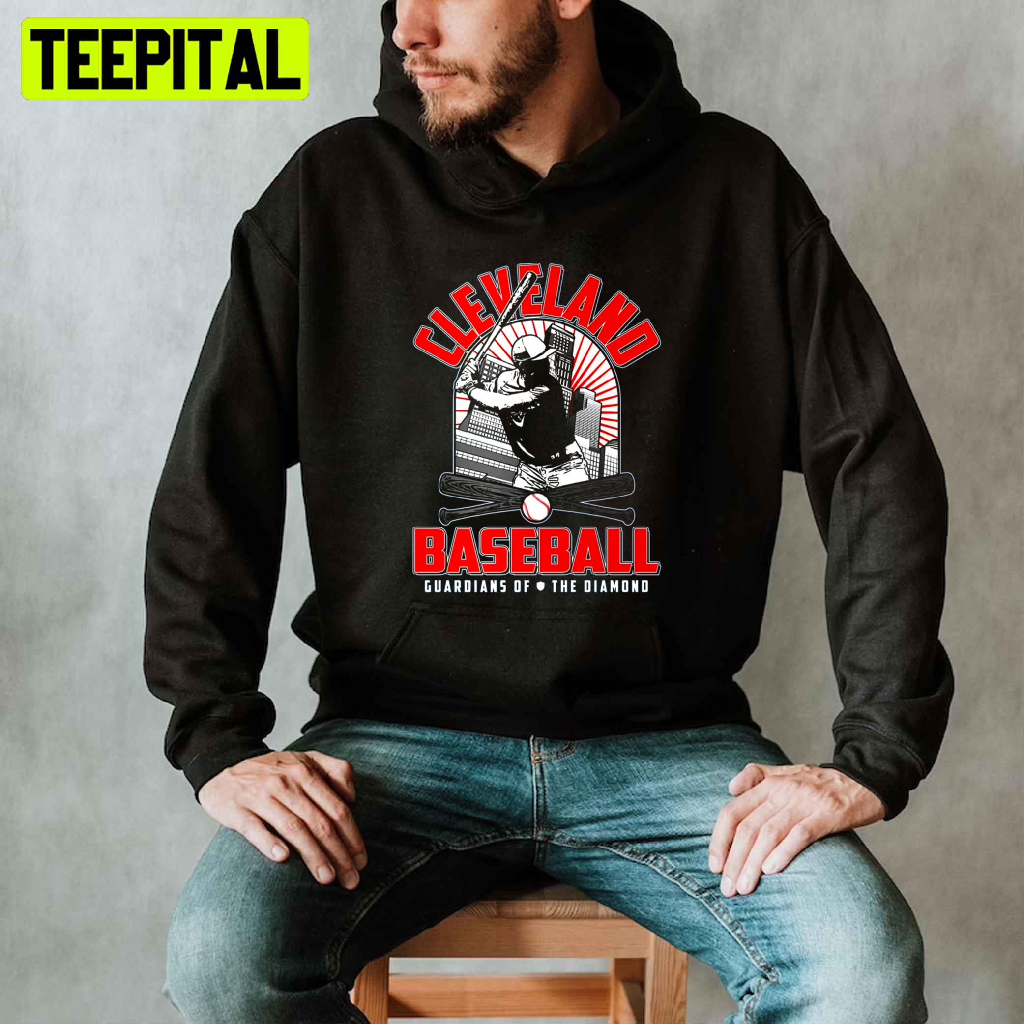 Hit Below The Belt Cleveland Guardians Baseball Unisex T-Shirt Hit Below The Belt Cleveland Guardians Baseball Unisex T-Shirt