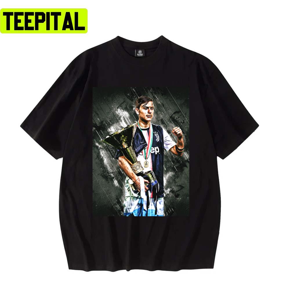 Holing The Cup Paulo Dybala Juventus Unisex T-Shirt Holing The Cup Paulo Dybala Juventus Unisex T-Shirt