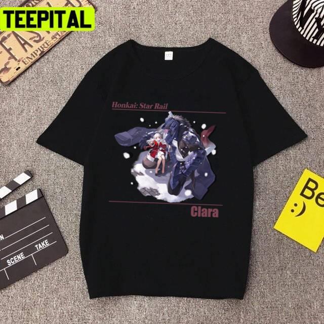Honkai Star Rail Clara Design Unisex T-Shirt Honkai Star Rail Clara Design Unisex T-Shirt