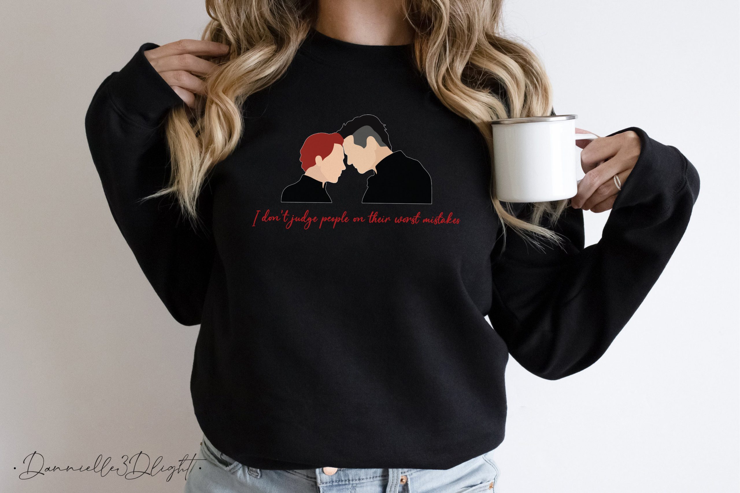 I Don't Judge People On Their Black Widow And Hawkeye Unisex T-Shirt I Don't Judge People On Their Black Widow And Hawkeye Unisex T-Shirt