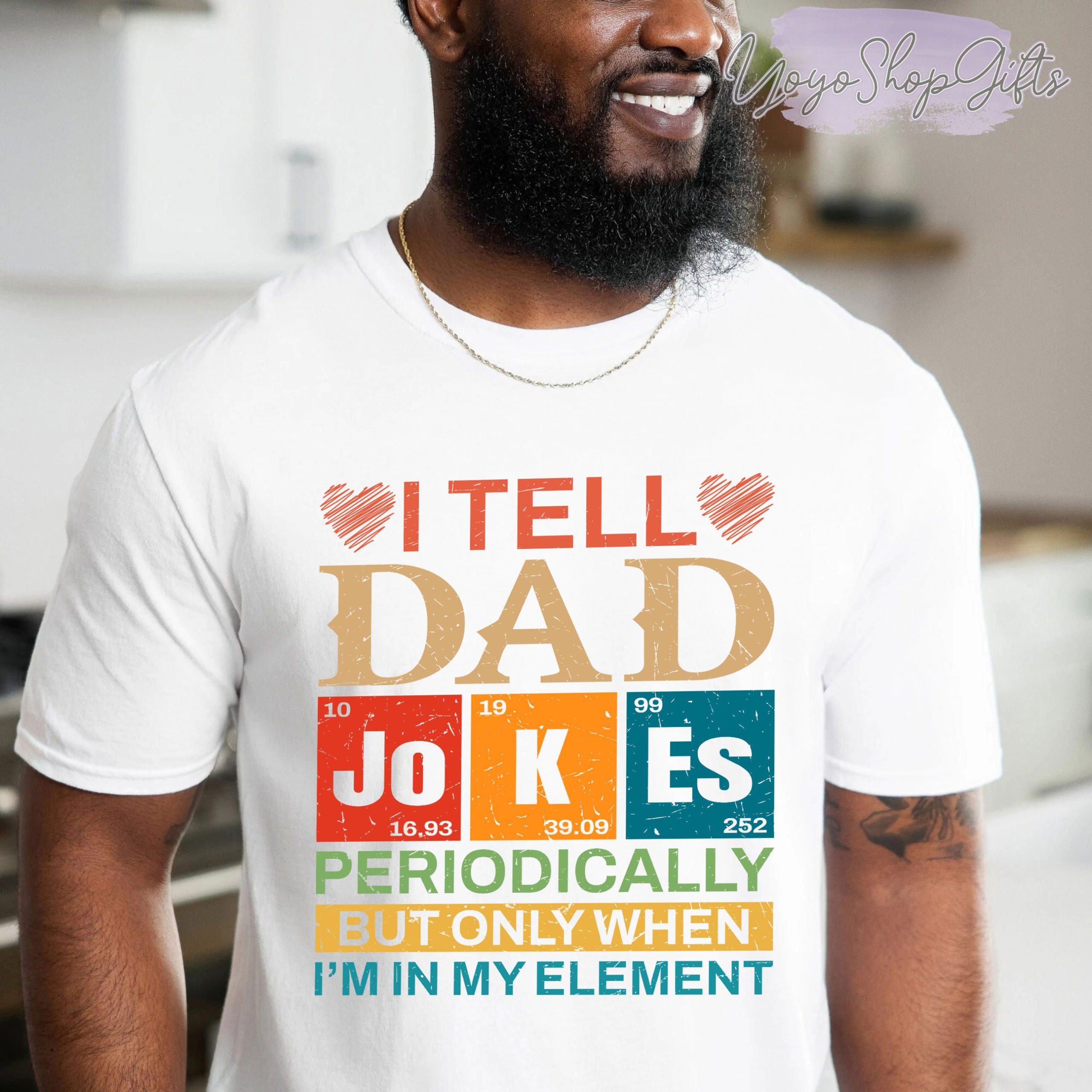 I Tell Dad Jokes Periodically But Only When I'm In My Element Father's Day Unisex T-Shirt I Tell Dad Jokes Periodically But Only When I'm In My Element Father's Day Unisex T-Shirt