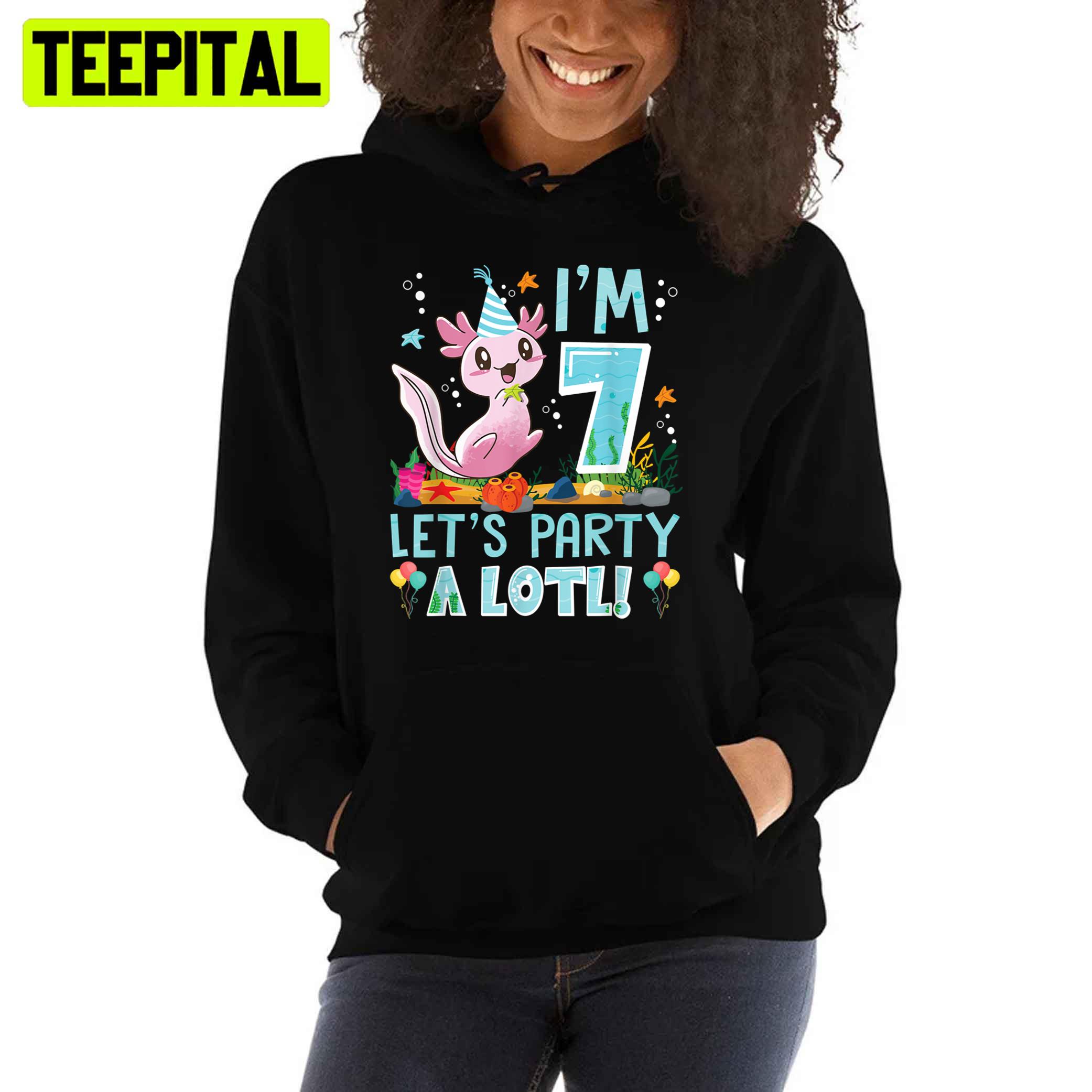 I'm 7 Let's Party A Lotl Unisex T-Shirt I'm 7 Let's Party A Lotl Unisex T-Shirt