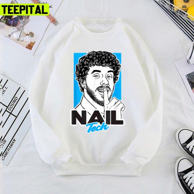 Jack Harlow Nail Tech Illustration Unisex T-Shirt Jack Harlow Nail Tech Illustration Unisex T-Shirt