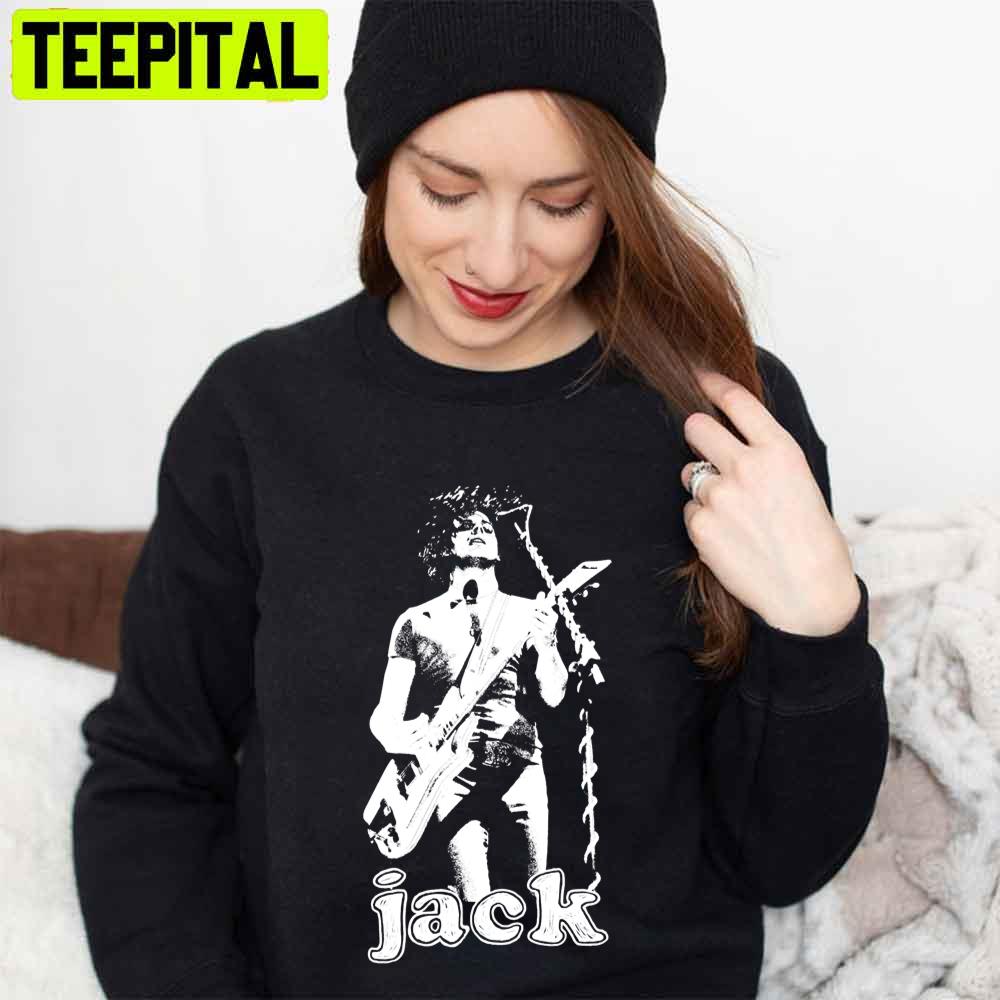 Jack The White Stencil Unisex T-Shirt Jack The White Stencil Unisex T-Shirt