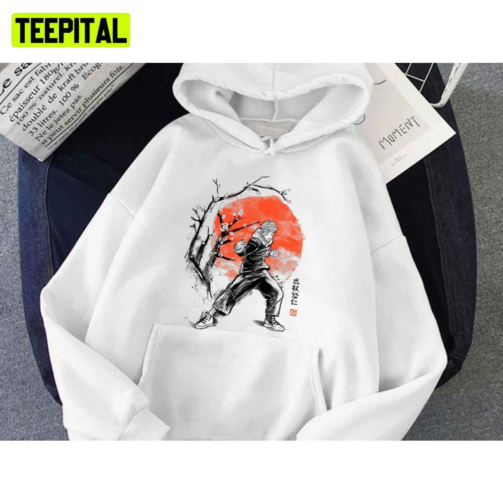 Japan Style Itadori At Sakura Tree Unisex T-Shirt Japan Style Itadori At Sakura Tree Unisex T-Shirt
