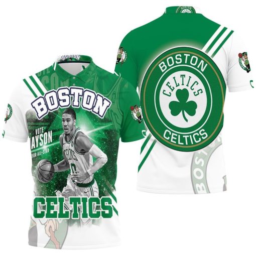Jayson Tatum 0 Boston Celtics For All Star Polo Shirt All Over Print Shirt 3d T-shirt