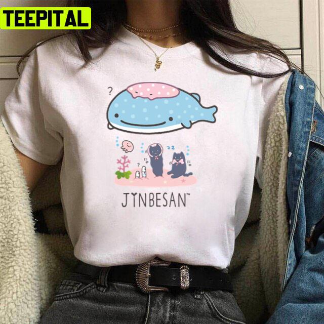 Jinbesan Group Pose Animation Unisex T-Shirt Jinbesan Group Pose Animation Unisex T-Shirt