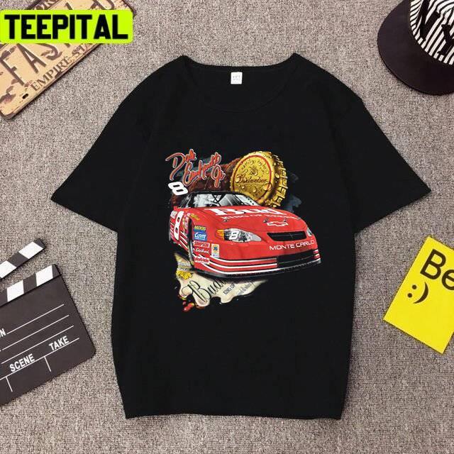 Jr. Montecarlo 8 Dale Earnhardt Nascar Unisex T-Shirt Jr. Montecarlo 8 Dale Earnhardt Nascar Unisex T-Shirt