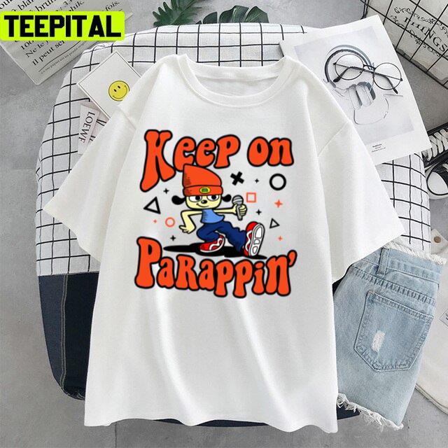 Keep On Parappin V2 Vintage Rap Unisex T-Shirt Keep On Parappin V2 Vintage Rap Unisex T-Shirt
