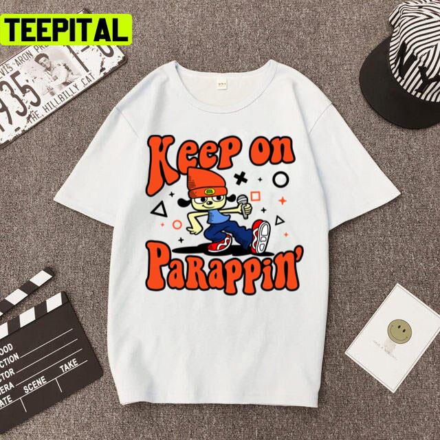 Keep On Parappin V2 Vintage Rap Unisex T-Shirt Keep On Parappin V2 Vintage Rap Unisex T-Shirt