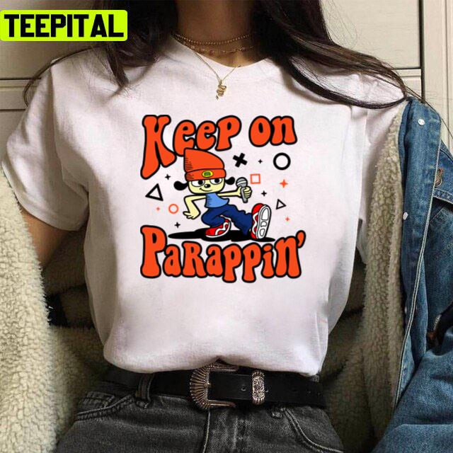 Keep On Parappin V2 Vintage Rap Unisex T-Shirt Keep On Parappin V2 Vintage Rap Unisex T-Shirt