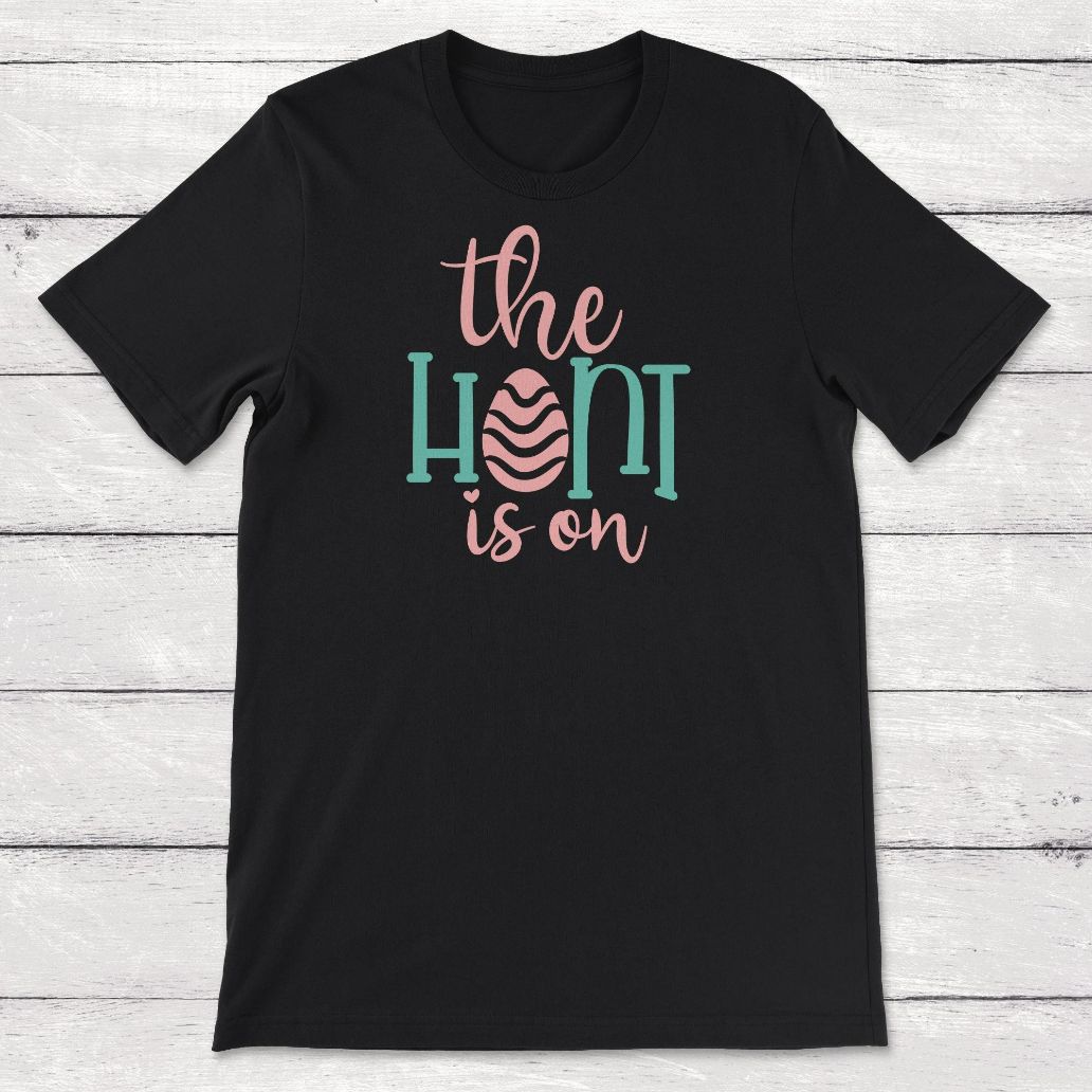 Kids Easter First Easter The Hunt Is On Easter Egg Hunt Unisex T-Shirt Kids Easter First Easter The Hunt Is On Easter Egg Hunt Unisex T-Shirt