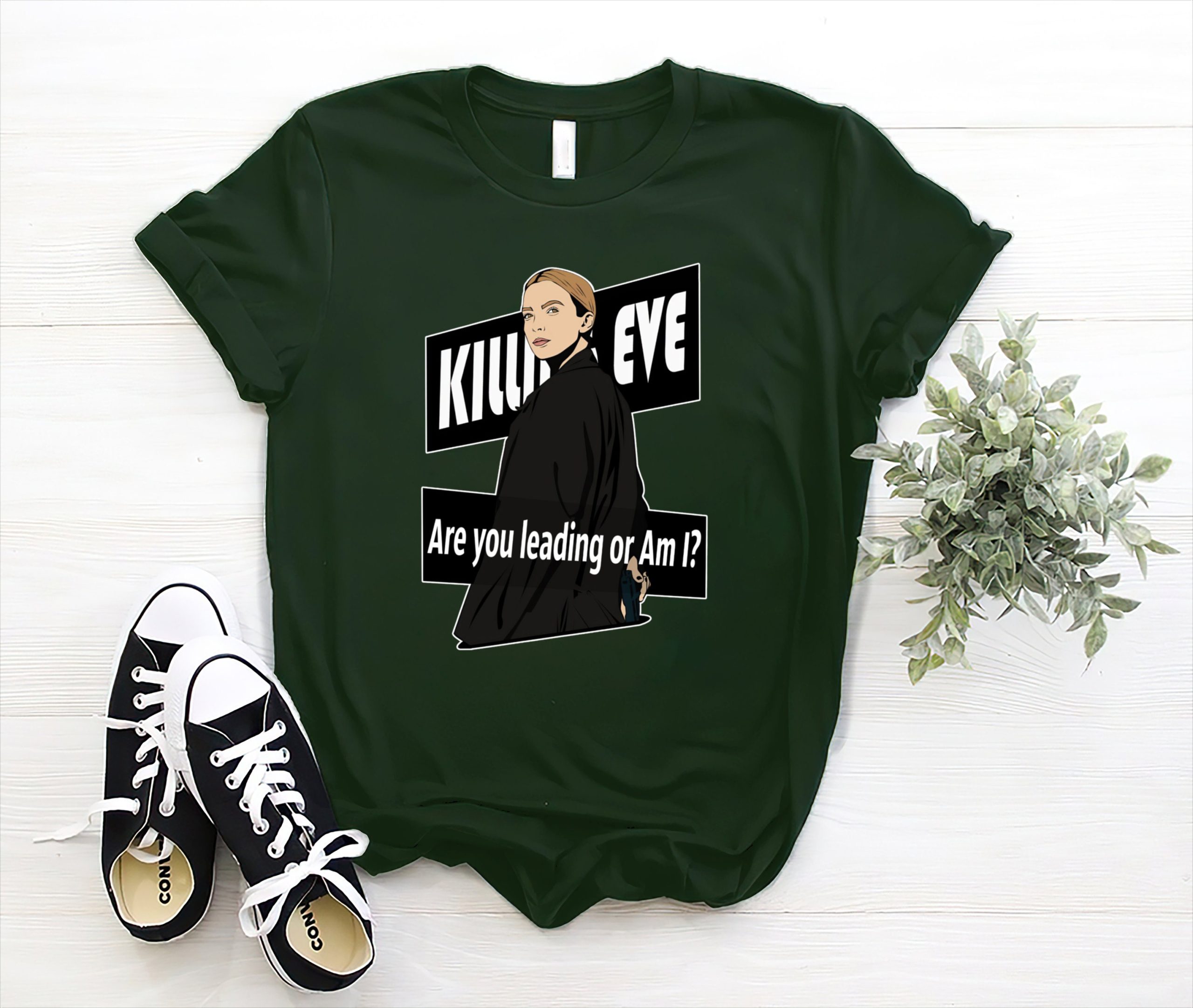 Killing Eve 2022 Are You Leading Or Am I Unisex T-Shirt Killing Eve 2022 Are You Leading Or Am I Unisex T-Shirt