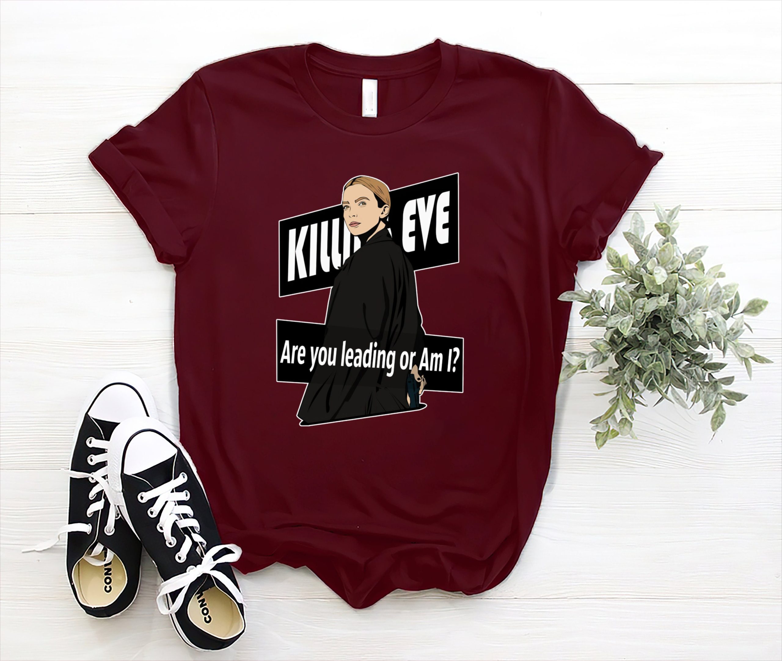 Killing Eve 2022 Are You Leading Or Am I Unisex T-Shirt Killing Eve 2022 Are You Leading Or Am I Unisex T-Shirt