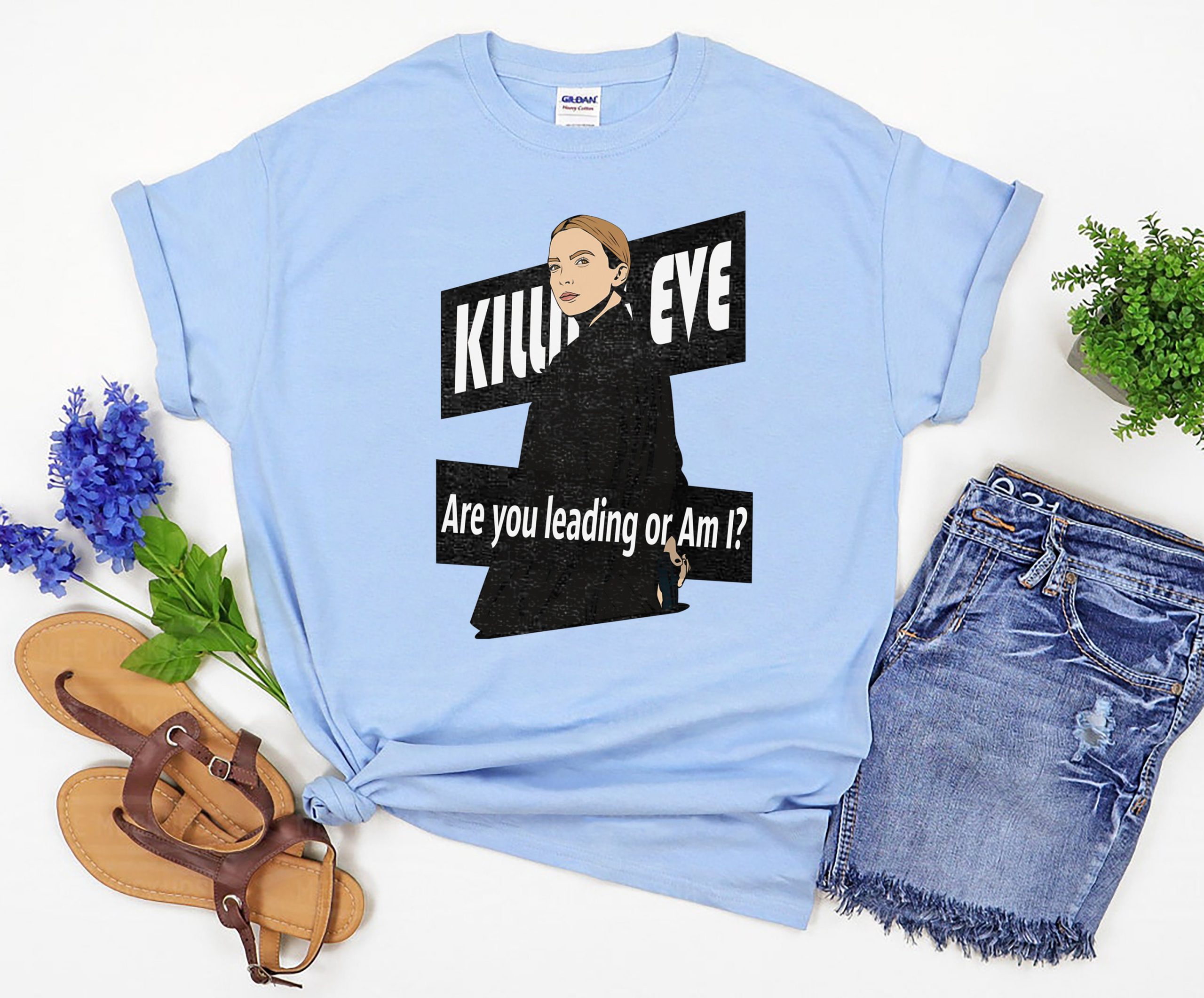 Killing Eve 2022 Are You Leading Or Am I Unisex T-Shirt Killing Eve 2022 Are You Leading Or Am I Unisex T-Shirt