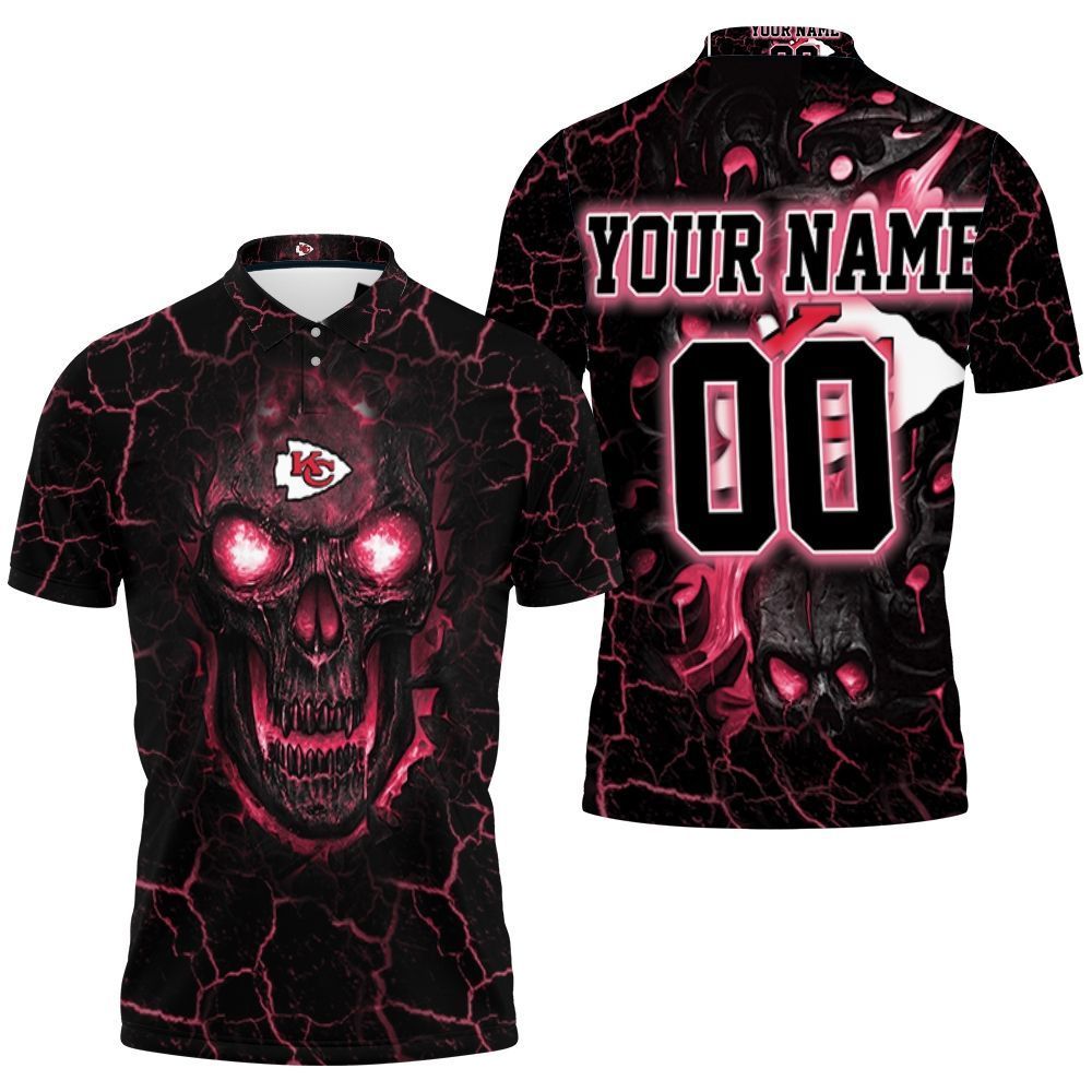 Lava Skull Kansas City Chiefs 3d Personalized Polo Shirt All Over Print Shirt 3d T-shirt Lava Skull Kansas City Chiefs 3d Personalized Polo Shirt All Over Print Shirt 3d T-shirt