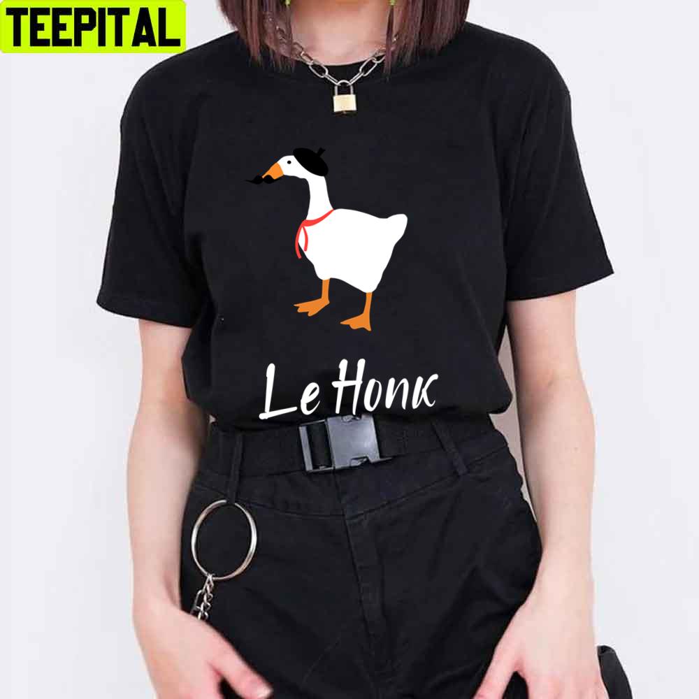 Le Honk Untitled Goose Cute Duck Unisex T-Shirt Le Honk Untitled Goose Cute Duck Unisex T-Shirt