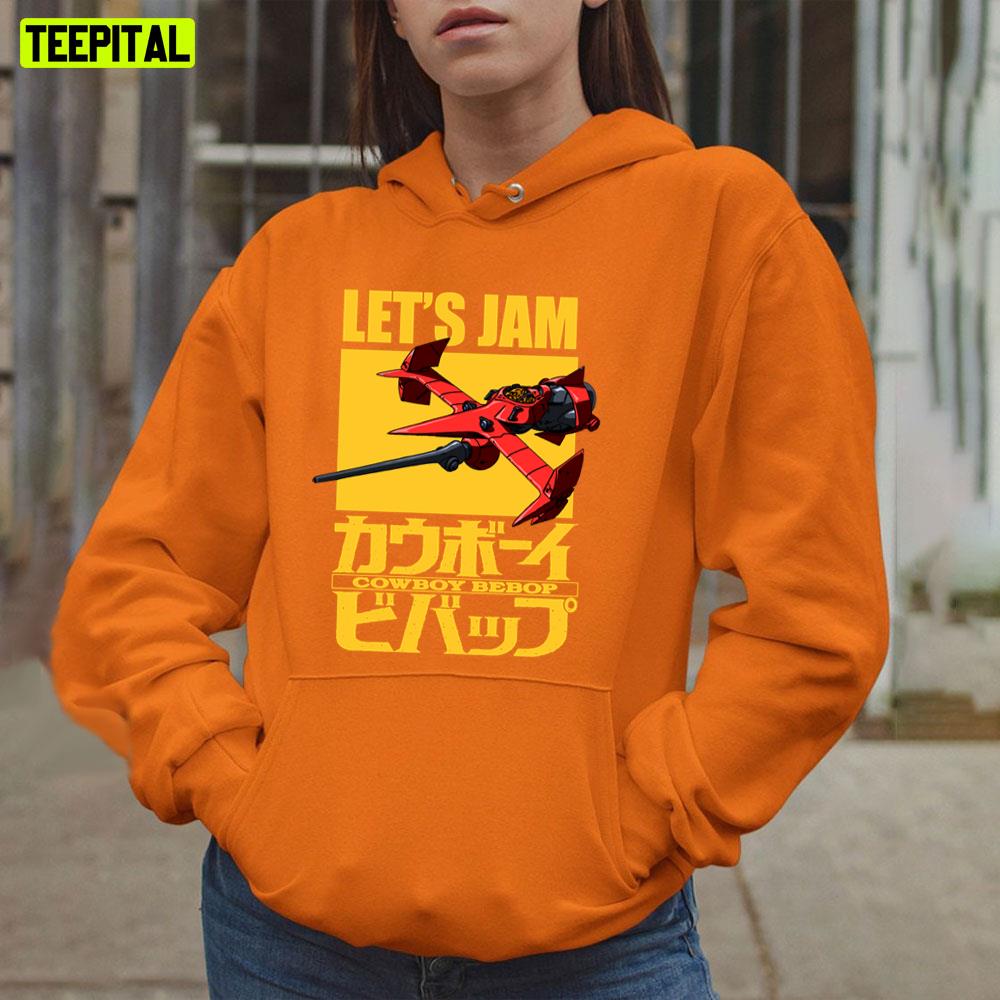 Let's Jam In Space Swordfish Unisex T-Shirt Let's Jam In Space Swordfish Unisex T-Shirt