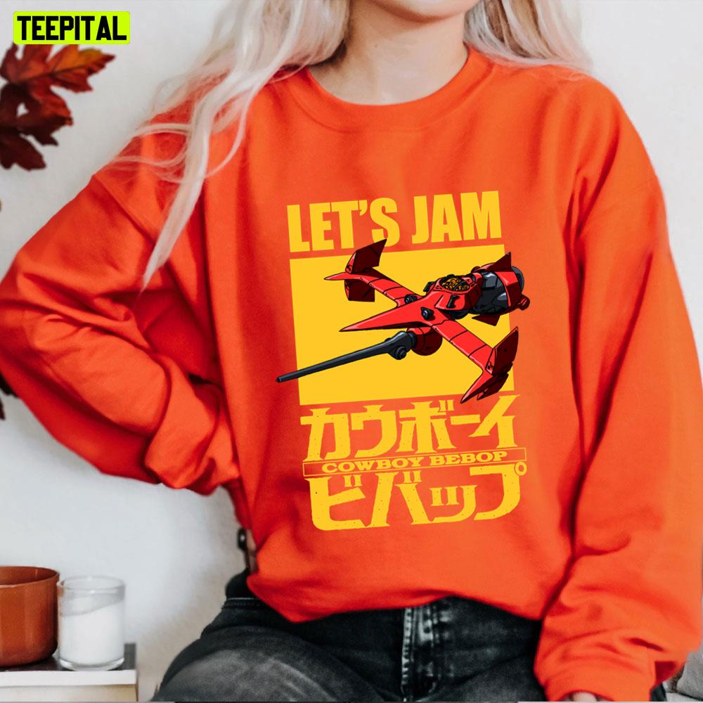 Let's Jam In Space Swordfish Unisex T-Shirt Let's Jam In Space Swordfish Unisex T-Shirt