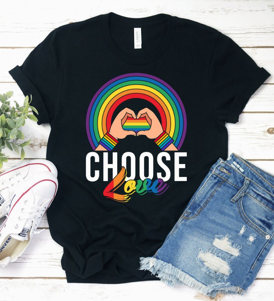 LGBT Choose Love Shirt LGBT Choose Love Shirt