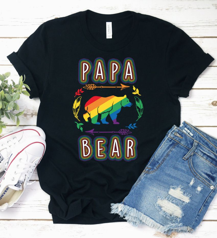 LGBT Papa Bear Shirt LGBT Papa Bear Shirt