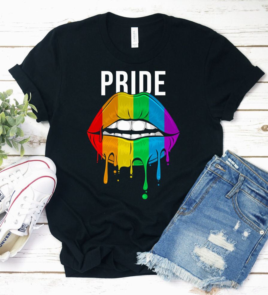 LGBT Pride Lips Shirt LGBT Pride Lips Shirt