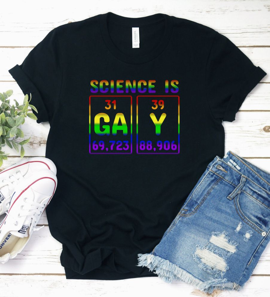 LGBT Science Periodic Shirt LGBT Science Periodic Shirt