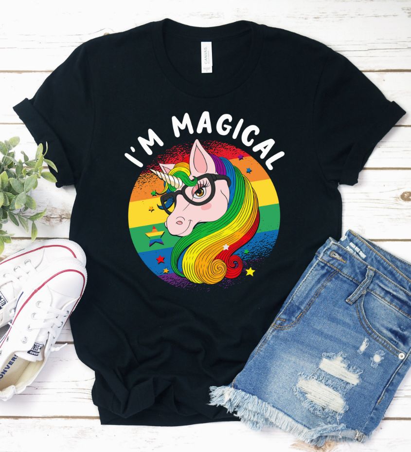 LGBT Unicorn Magical Shirt LGBT Unicorn Magical Shirt