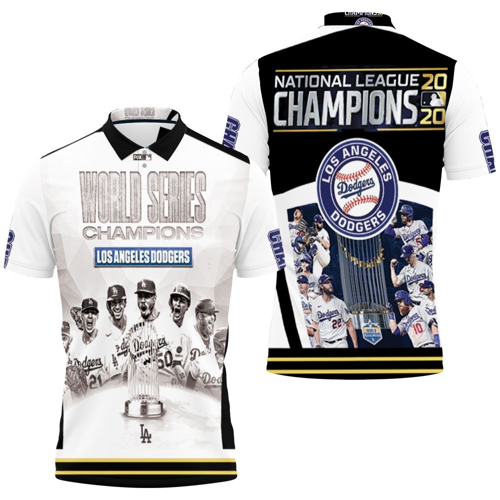 Los Angeles Dodgers World Series Champions Polo Shirt All Over Print Shirt 3d T-shirt Los Angeles Dodgers World Series Champions Polo Shirt All Over Print Shirt 3d T-shirt