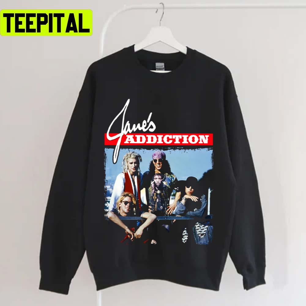 Members Of The Jane's Addiction Unisex T-Shirt Members Of The Jane's Addiction Unisex T-Shirt