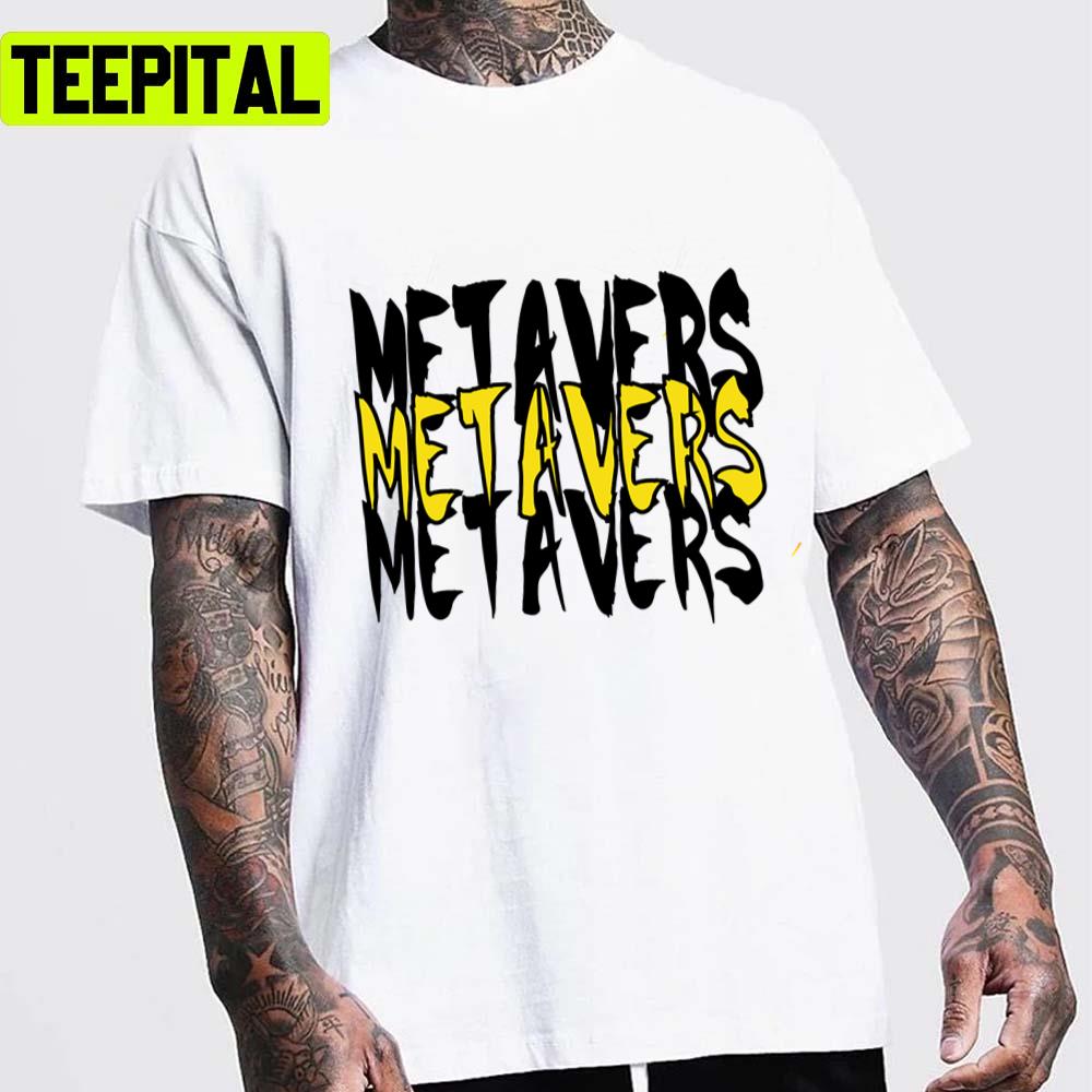 Metavers The Multiversus Text Design Unisex T-Shirt Metavers The Multiversus Text Design Unisex T-Shirt
