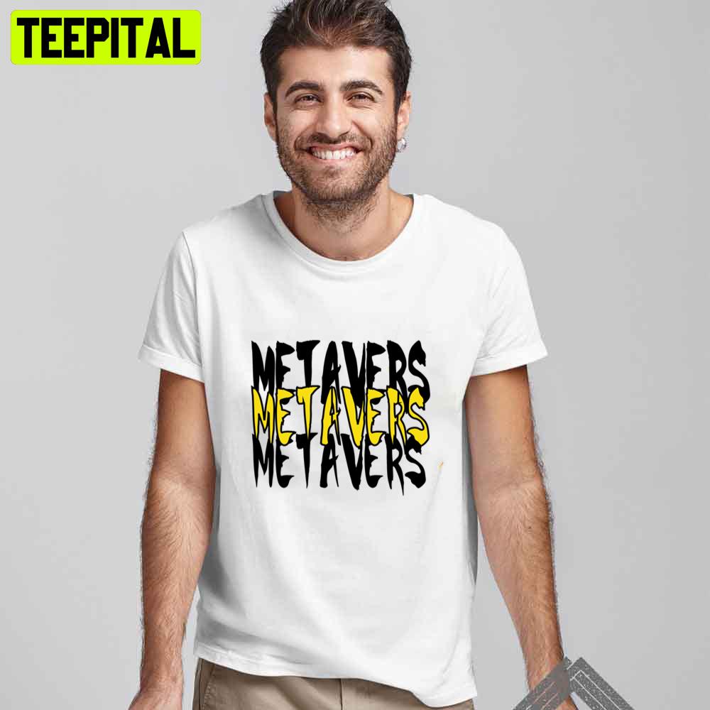 Metaversart Text Unisex T-Shirt Metaversart Text Unisex T-Shirt