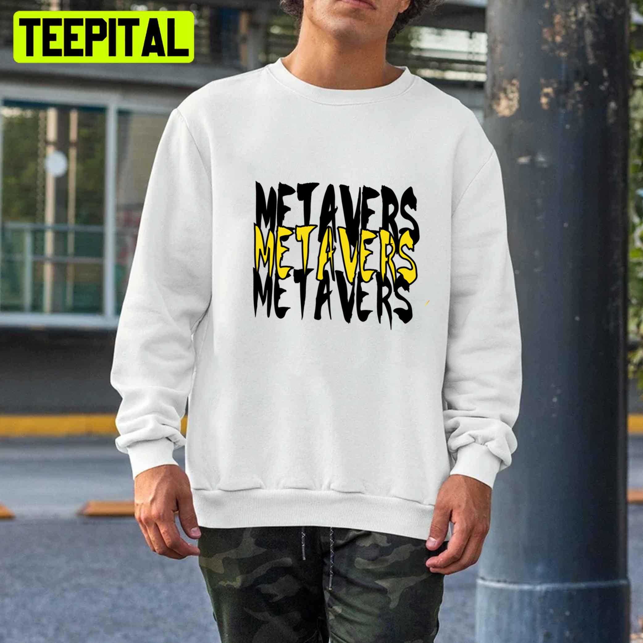Metaversart Text Unisex T-Shirt Metaversart Text Unisex T-Shirt