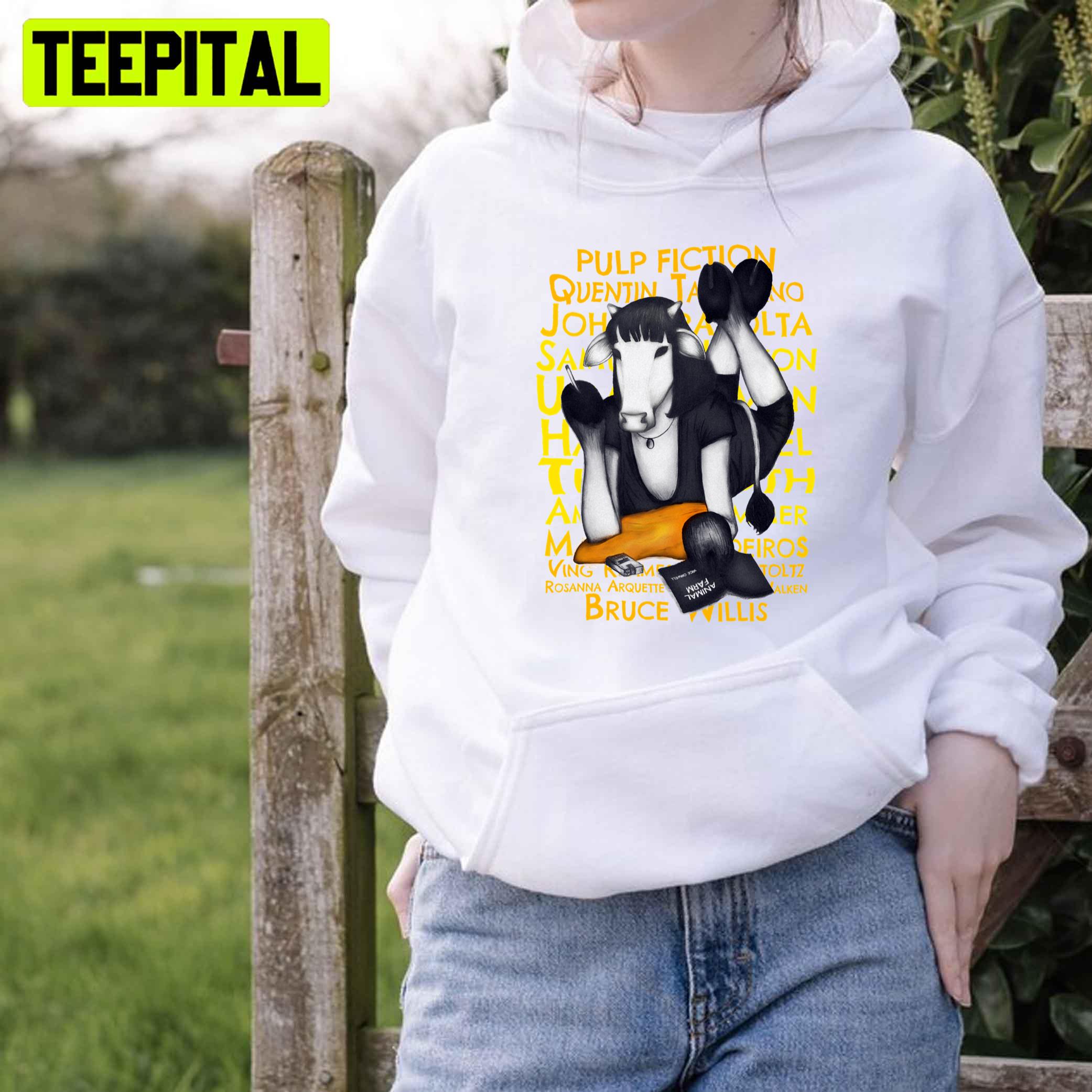 Mia Cow And Book Unisex T-Shirt Mia Cow And Book Unisex T-Shirt