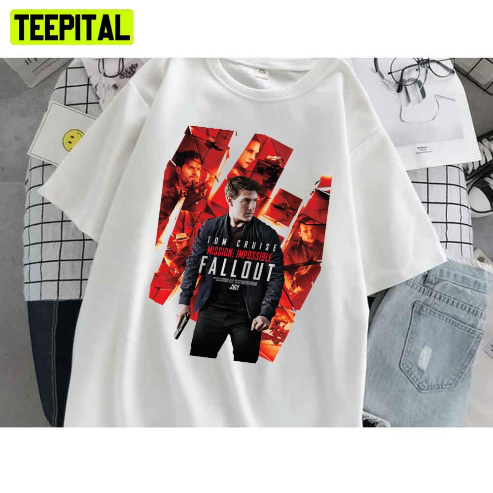 Mission Impossible Fallout Tom Cruise Unisex T-Shirt Mission Impossible Fallout Tom Cruise Unisex T-Shirt