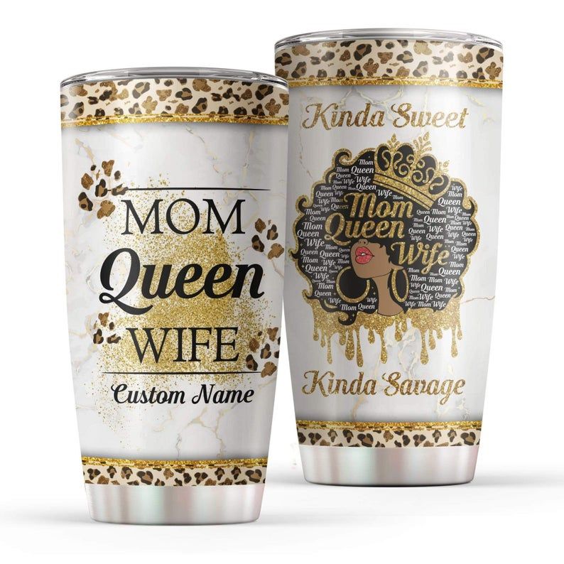 Mom Queen Wife Personalized 4 Gift For Lover Day Travel Tumbler Mom Queen Wife Personalized 4 Gift For Lover Day Travel Tumbler