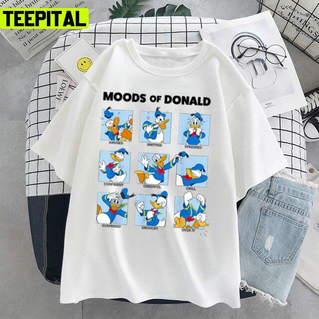 Moods Of Box Donald Duck Disney Cartoon Unisex T-Shirt Moods Of Box Donald Duck Disney Cartoon Unisex T-Shirt