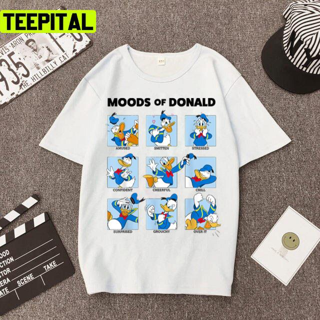 Moods Of Box Donald Duck Disney Cartoon Unisex T-Shirt Moods Of Box Donald Duck Disney Cartoon Unisex T-Shirt