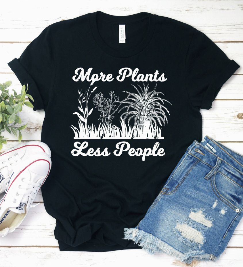 More Plants Less People Shirt More Plants Less People Shirt