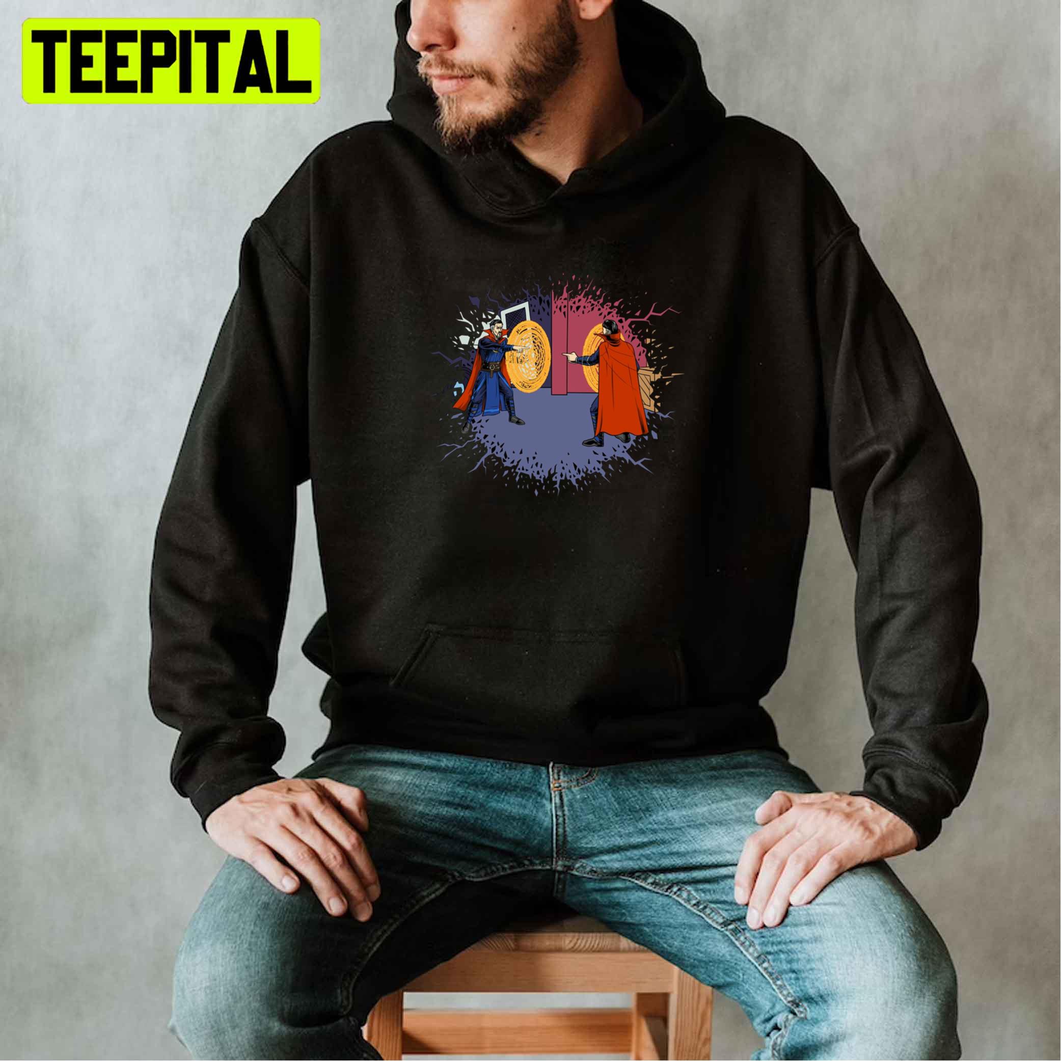 Multi Pointing You Funny Doctor Strange Unisex T-Shirt Multi Pointing You Funny Doctor Strange Unisex T-Shirt