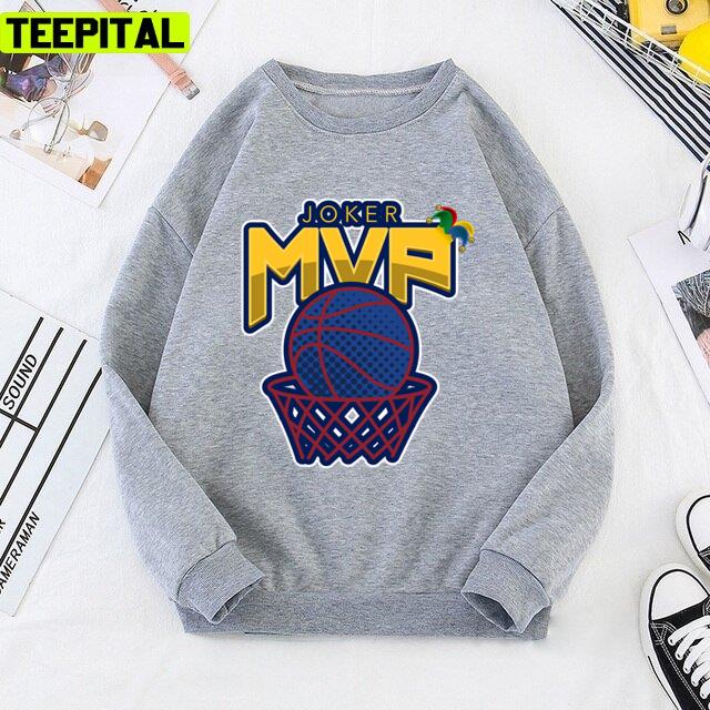 Mvp Denver Nuggets Nikola Jokic The Jocker Unisex T-Shirt Mvp Denver Nuggets Nikola Jokic The Jocker Unisex T-Shirt