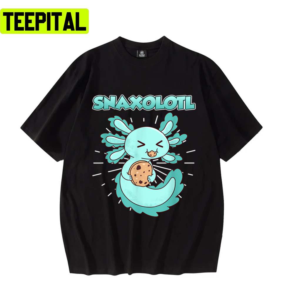 New Design Of Cookie Axolotl The Cute Animal Unisex T-Shirt New Design Of Cookie Axolotl The Cute Animal Unisex T-Shirt