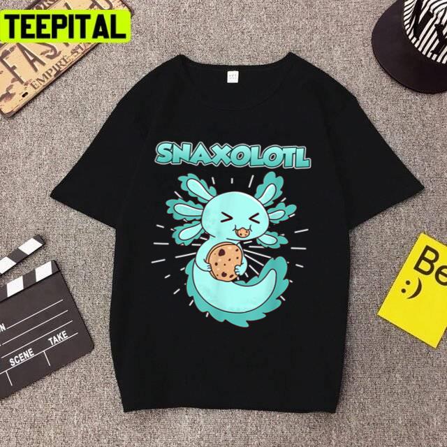 New Design Of Cookie Axolotl The Cute Animal Unisex T-Shirt New Design Of Cookie Axolotl The Cute Animal Unisex T-Shirt