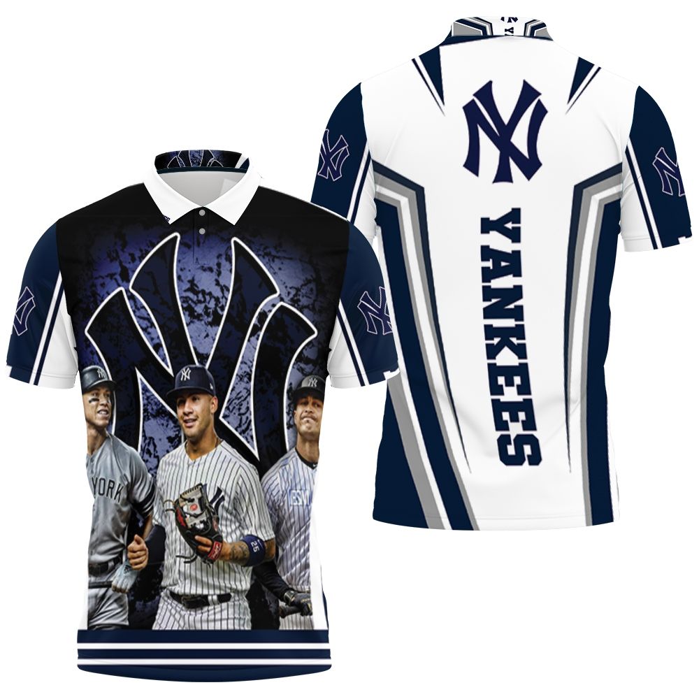 New York Yankees Aaron Judge And Giancarlo Stanton Polo Shirt All Over Print Shirt 3d T-shirt New York Yankees Aaron Judge And Giancarlo Stanton Polo Shirt All Over Print Shirt 3d T-shirt