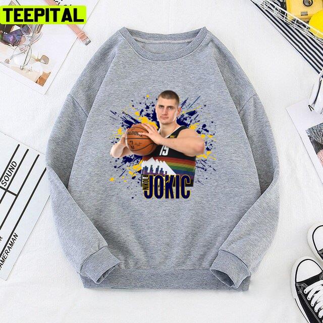 Nikola Jokic The Jocker Basketball Unisex T-Shirt Nikola Jokic The Jocker Basketball Unisex T-Shirt